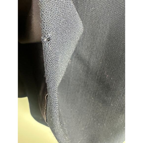 *Flawed Lauren Ralph Lauren Wool Double Breasted Blazer Suit Jacket Navy Size 14 - Picture 9 of 16